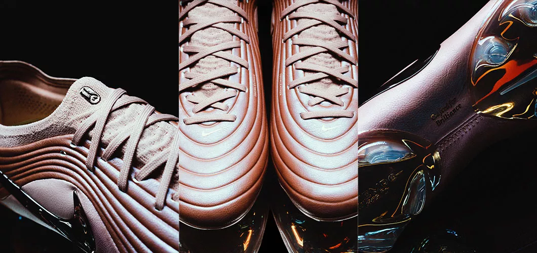 variace fotografií kopaček Nike Tiempo Master