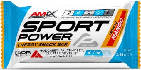 Amix Sport Power Energy Snack Bar-45g-Mango