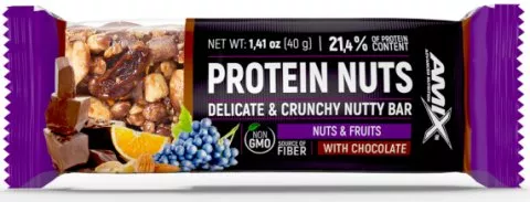 Amix Protein Nuts Bar-40g-Nuts-Fruits