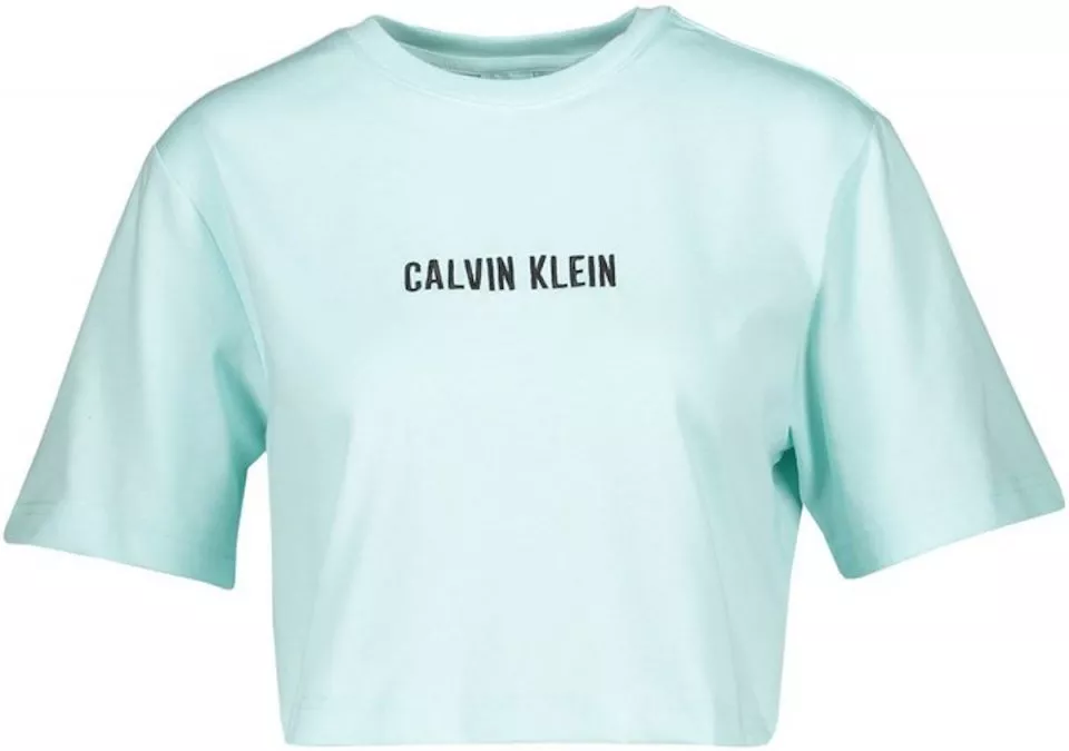 Majica Calvin Klein Open Back Cropped T-Shirt