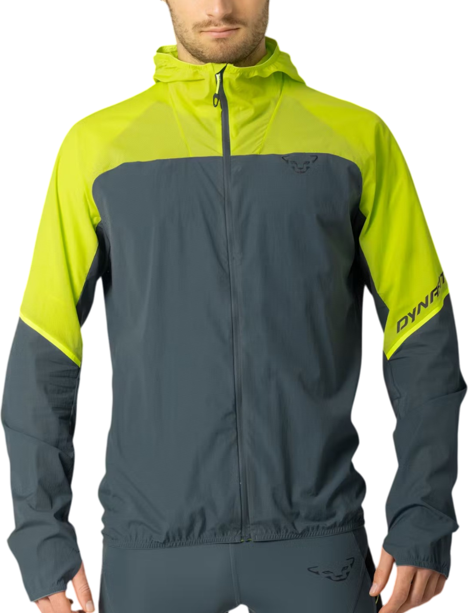 Dynafit ALPINE WIND JKT M Hoodie, L, Blauw