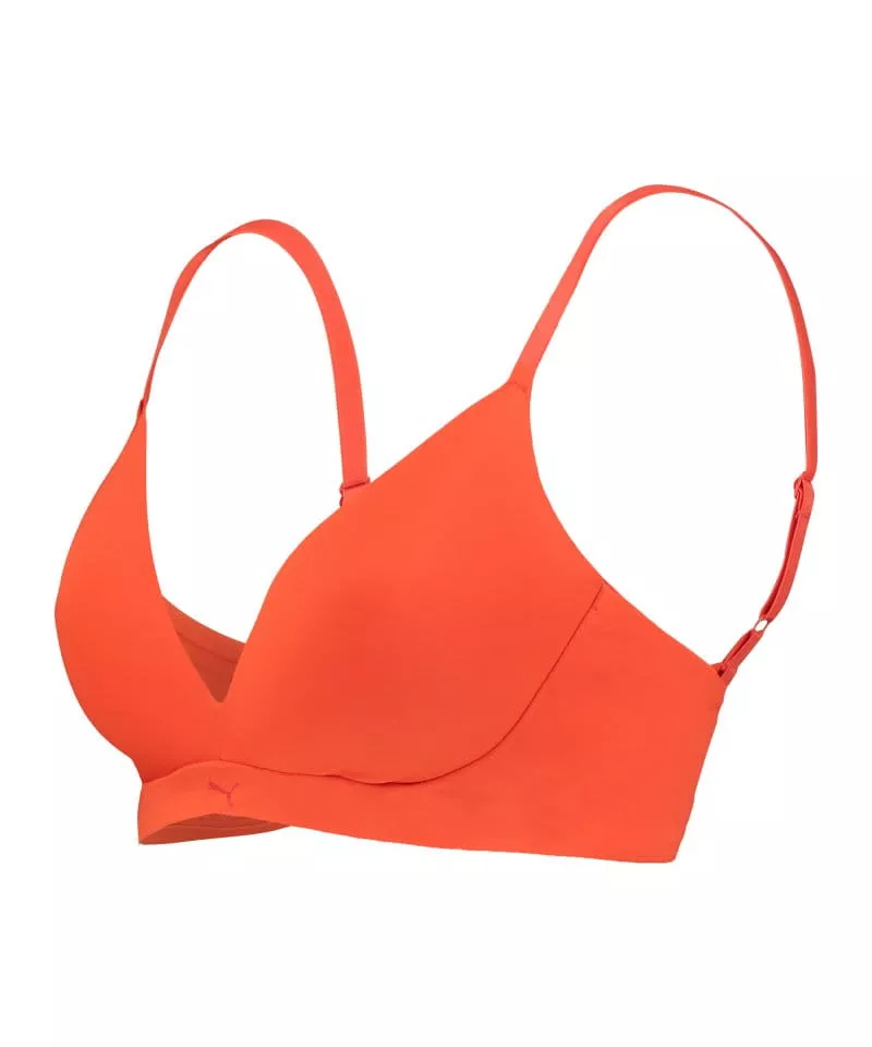 Sportski grudnjak Puma Soft Padded Sport-BH Damen Orange F006