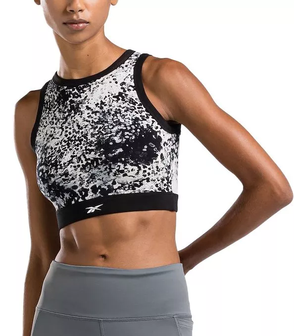 Dámská tréninková podprsenka Reebok Mod Safari Poly Bralette