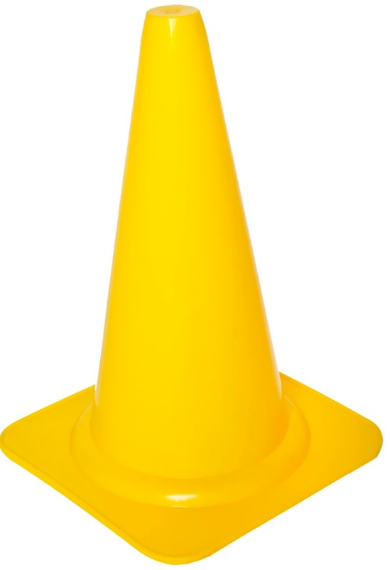 Cones de treino Cawila Marking cone L 40cm