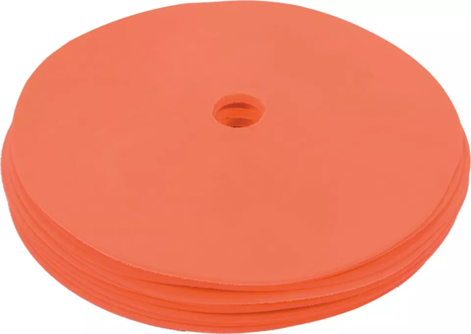 Tréningové kužele Cawila Gummi Markierungsscheiben 10pcs Set, orange