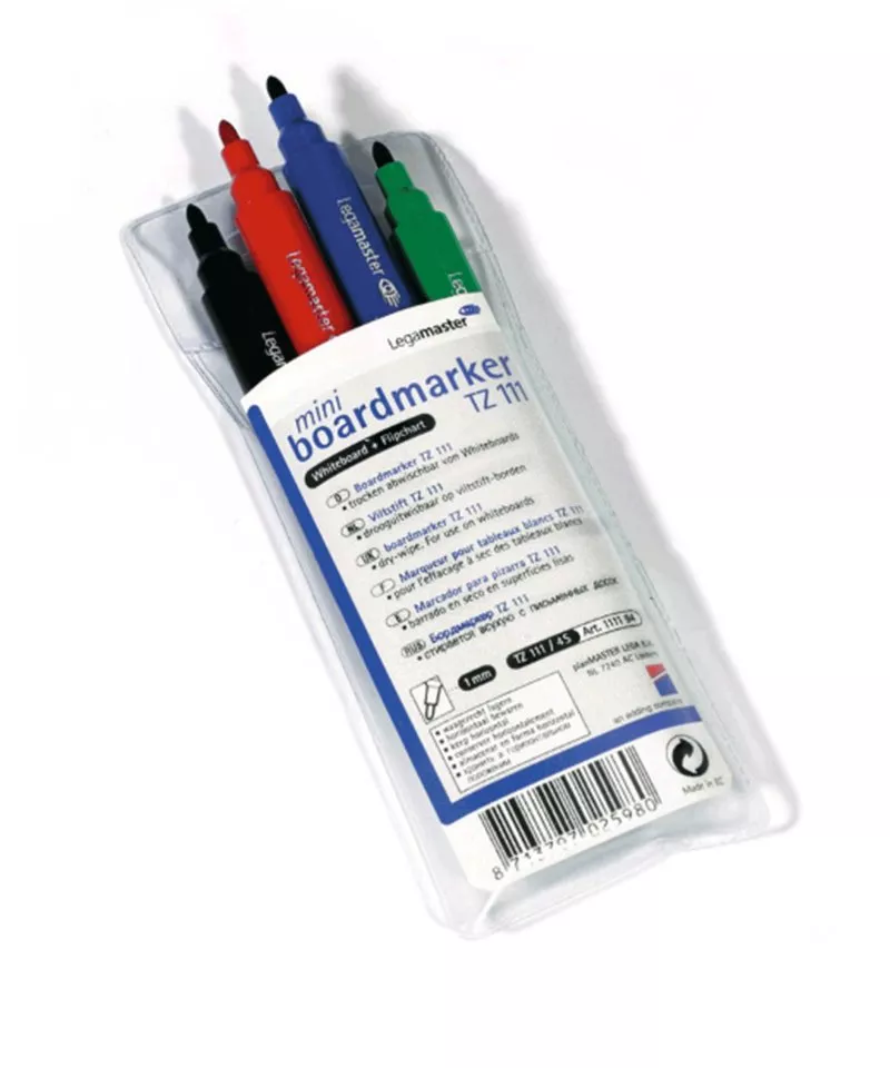 Cawila PRO Mini-Boardmarker TZ111 4er Set Szett