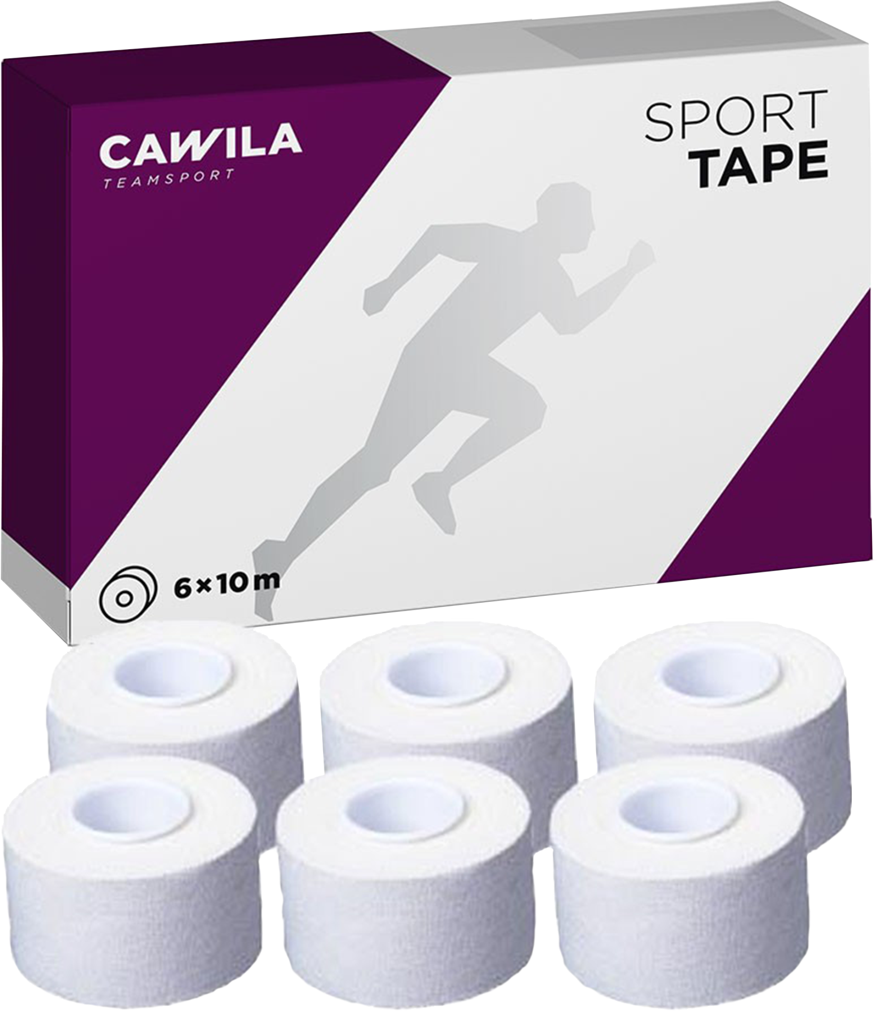 Ταινία Cawila Sporttape PREMIUM 3,8cm x10 m 6er Set