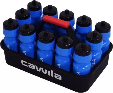 Cawila bottle basket Profi & 12 bottles and Stic Blue