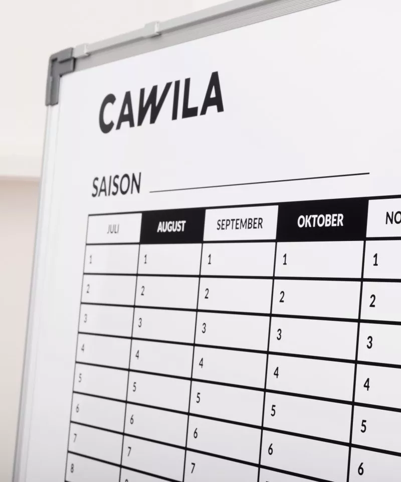 Tabla magnetica Cawila ACADEMY Saisionplanner | 90x120mm