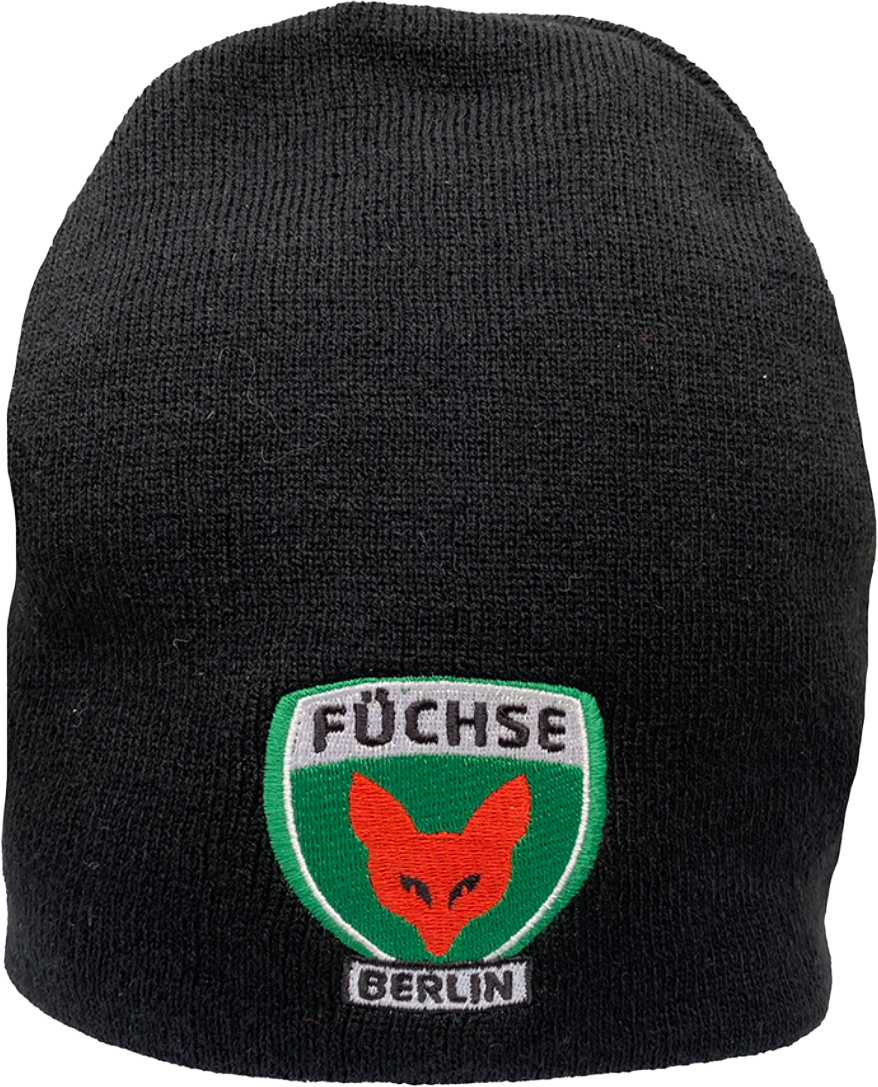 Čepice Puma Wintermütze Füchse Berlin mit Logo-Stickerei