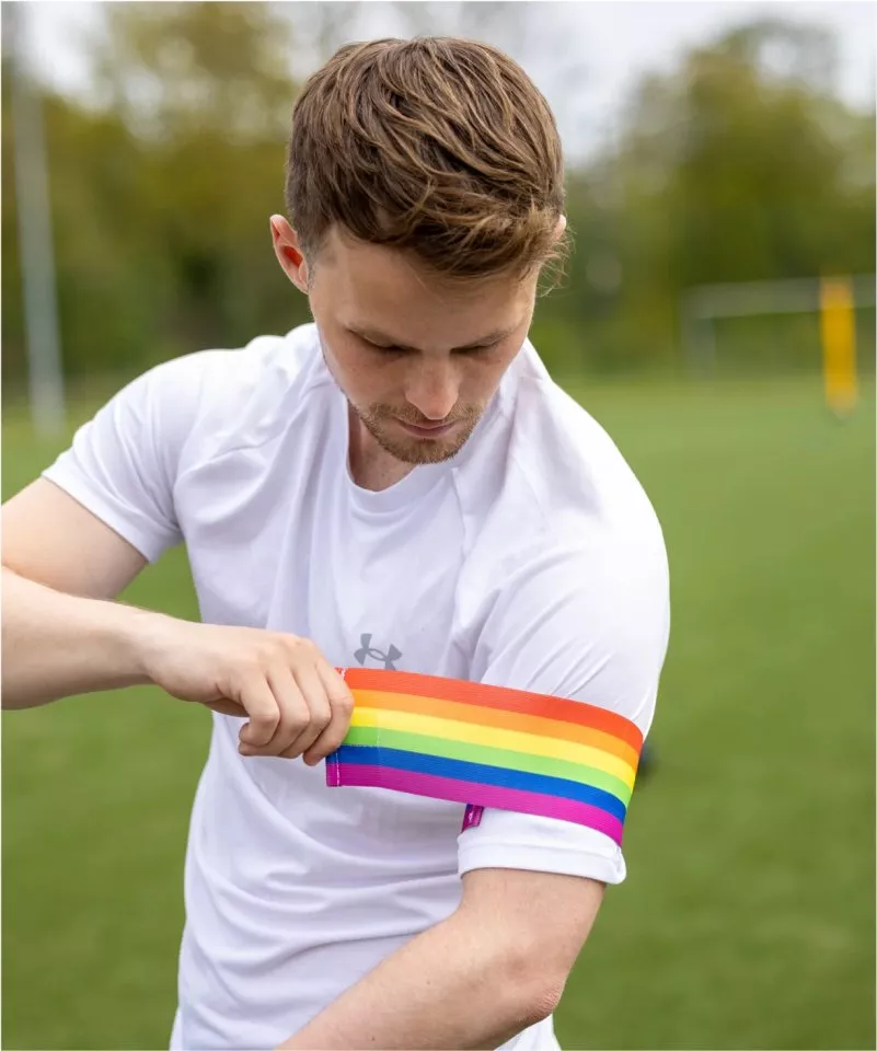 Περιβραχιόνιο αρχηγού Cawila Armband RAINBOW Size S-M