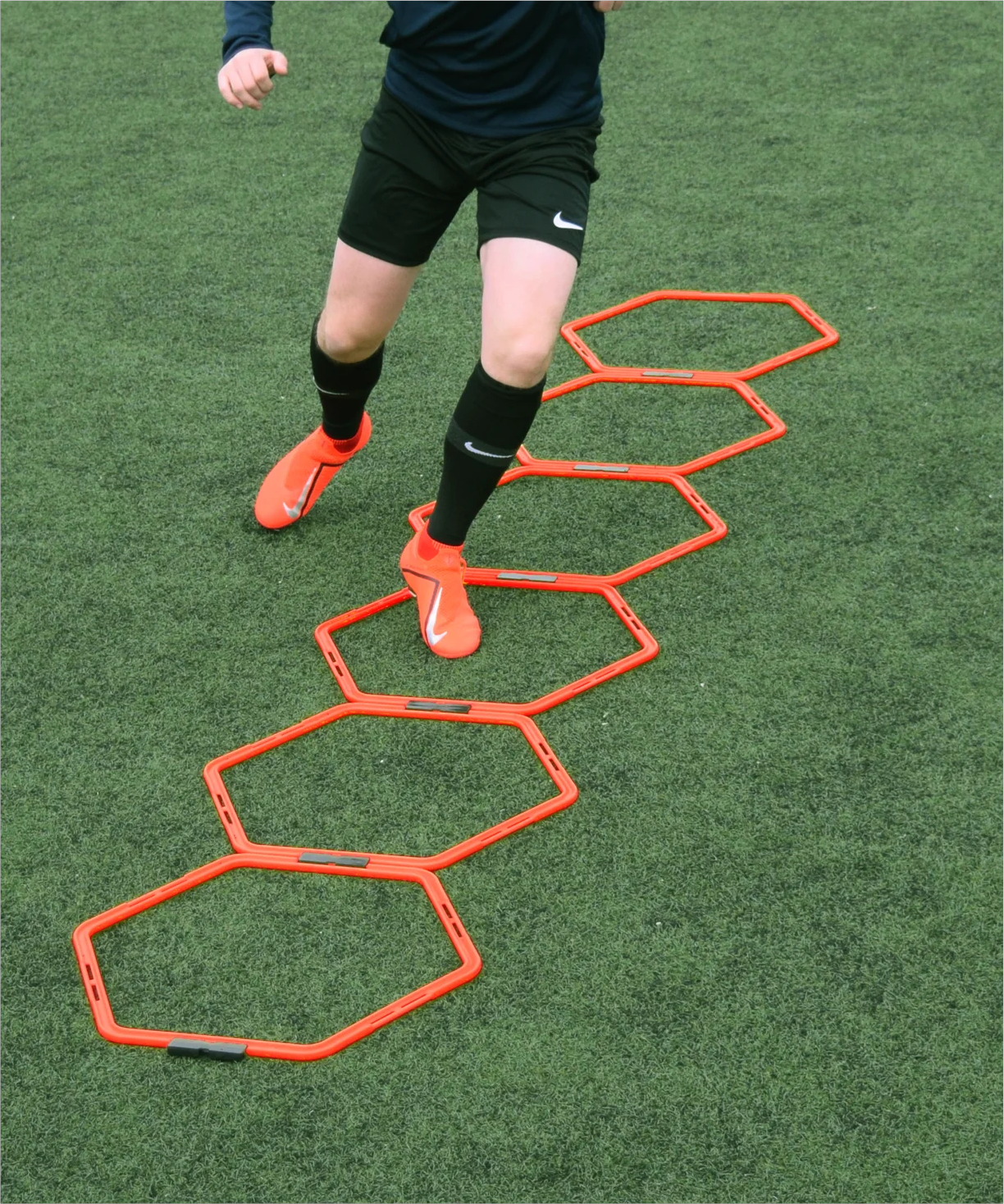 11teamsports Hexa-Hoops 50cm 6er-Set