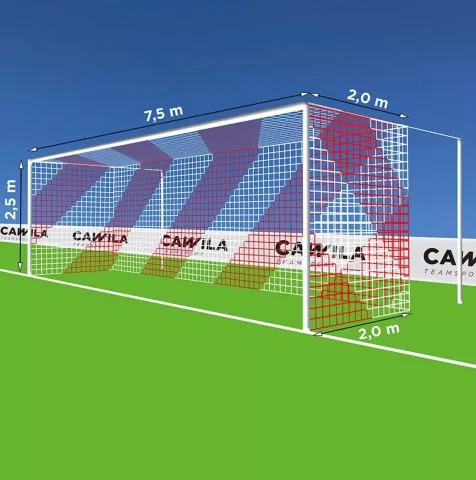 Tornetz 7,50x2,50m Tiefe 2,0x2,0m