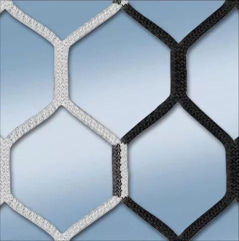 Cawila Tornetz 4MM HEX120 7,5x2,5m 2x2m White/Black