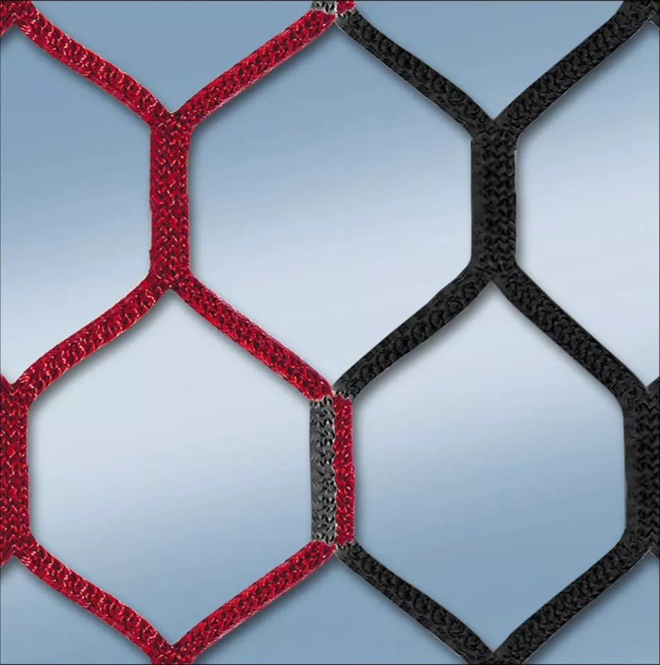 Cawila Tornetz 4MM HEX120 7,5x2,5m 2x2m Red/Black Háló