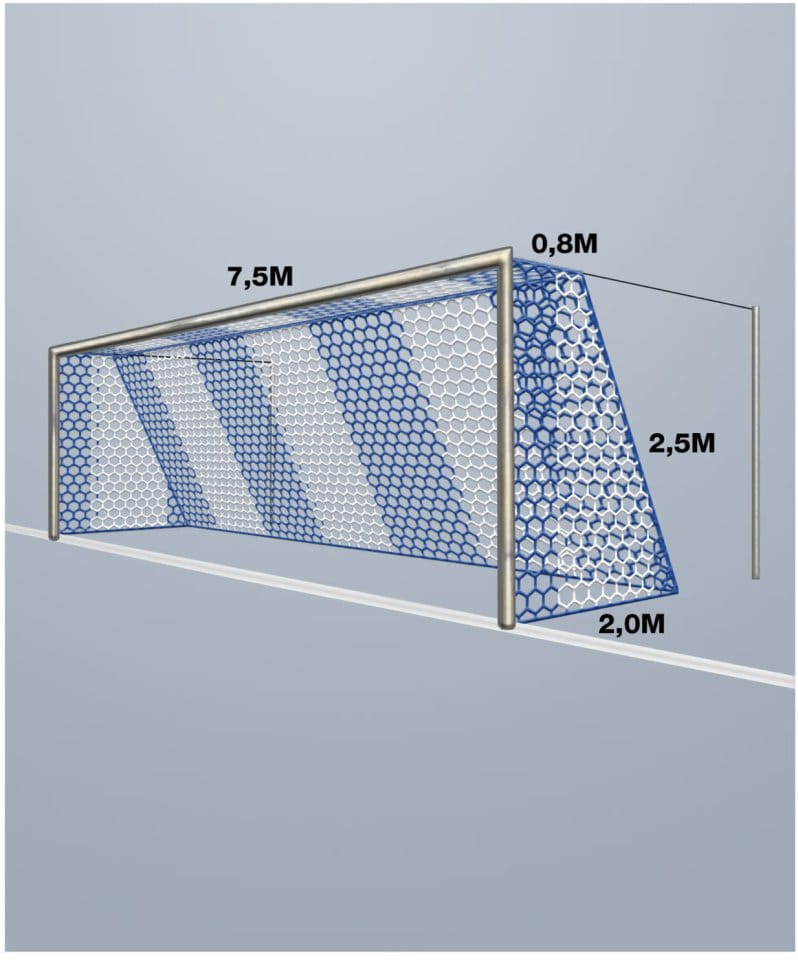 Mreža Cawila Tornetz 4MM HEX120 7,5x2,5m 0,8x2m
