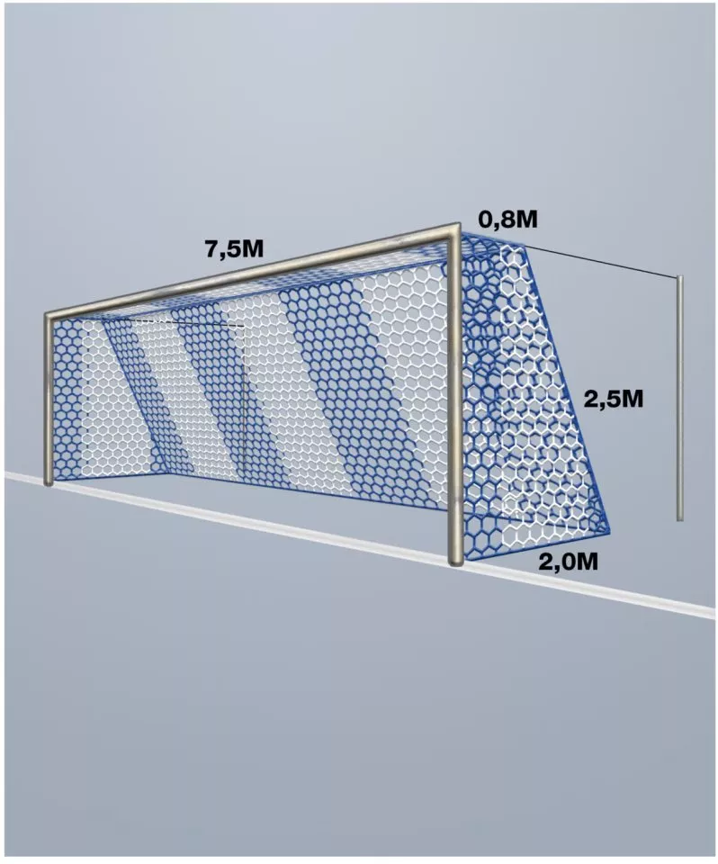 Mreža Cawila Tornetz 4MM HEX120 7,5x2,5m 0,8x2m