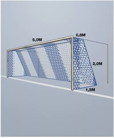 Cawila Net 4MM HEX120 5,15x2,05m 0,8x1,5m B/W