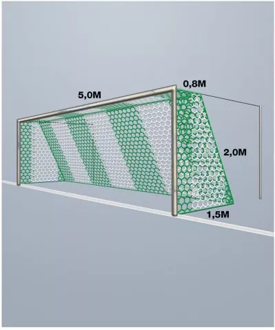 Cawila Net 4MM HEX120 5,15x2,05m 0,8x1,5m G/W