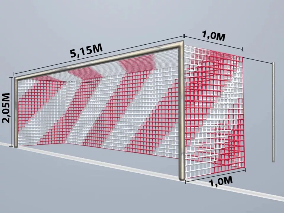 Siec Cawila Net 5,15x2,05m Tiefe 1,0x1,0m