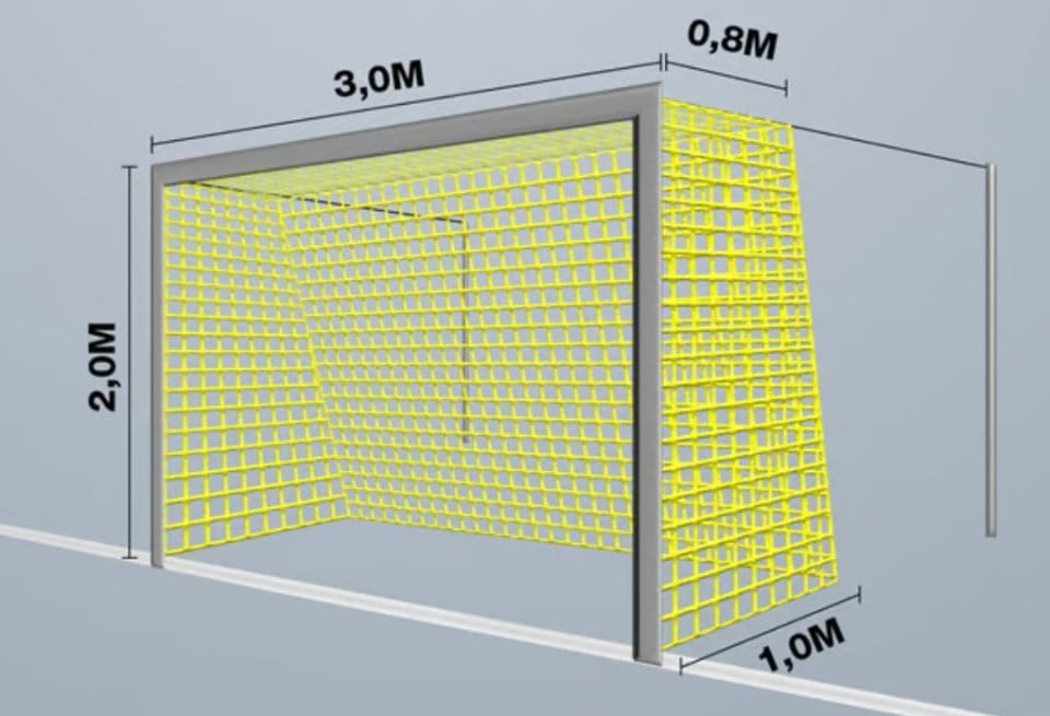 Cawila Net 4MM M100 3,00x2,00m 0,8x1m