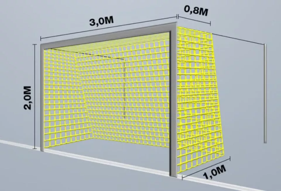 Cawila Net 4MM M100 3,00x2,00m 0,8x1m