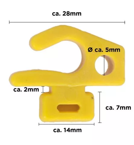 Gate net hook Type 3 10er Set