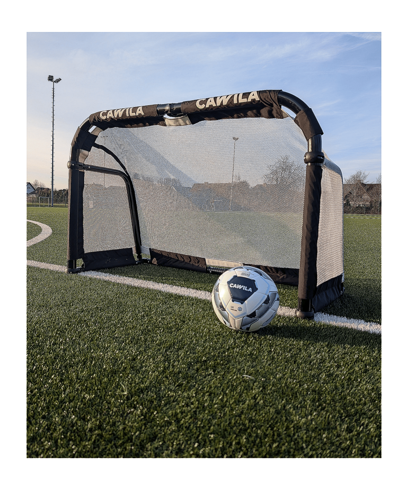 Gol de fotbal Cawila Alu Klapptor CORE 120 x 80cm
