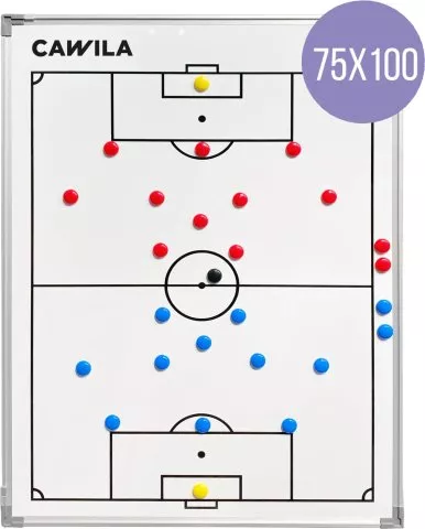 Cawila tactics football board incl. bag 75 × 100 cm