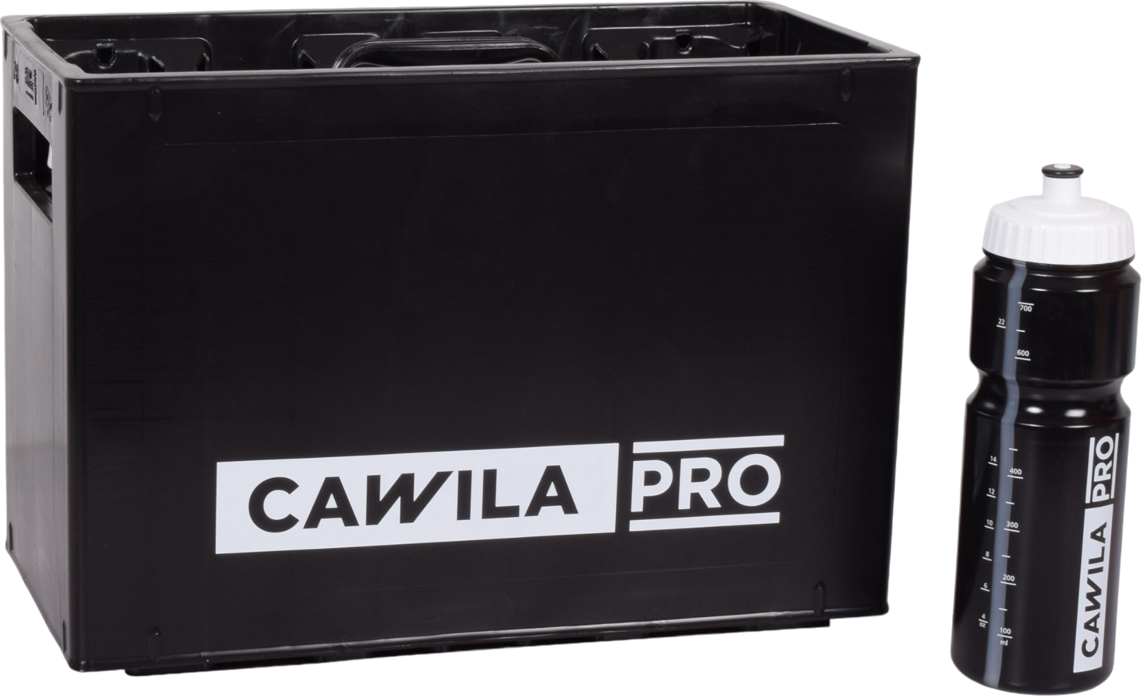 Cawila Cawila PRO Flaschenkorb inkl. bottles , ks, Zwart