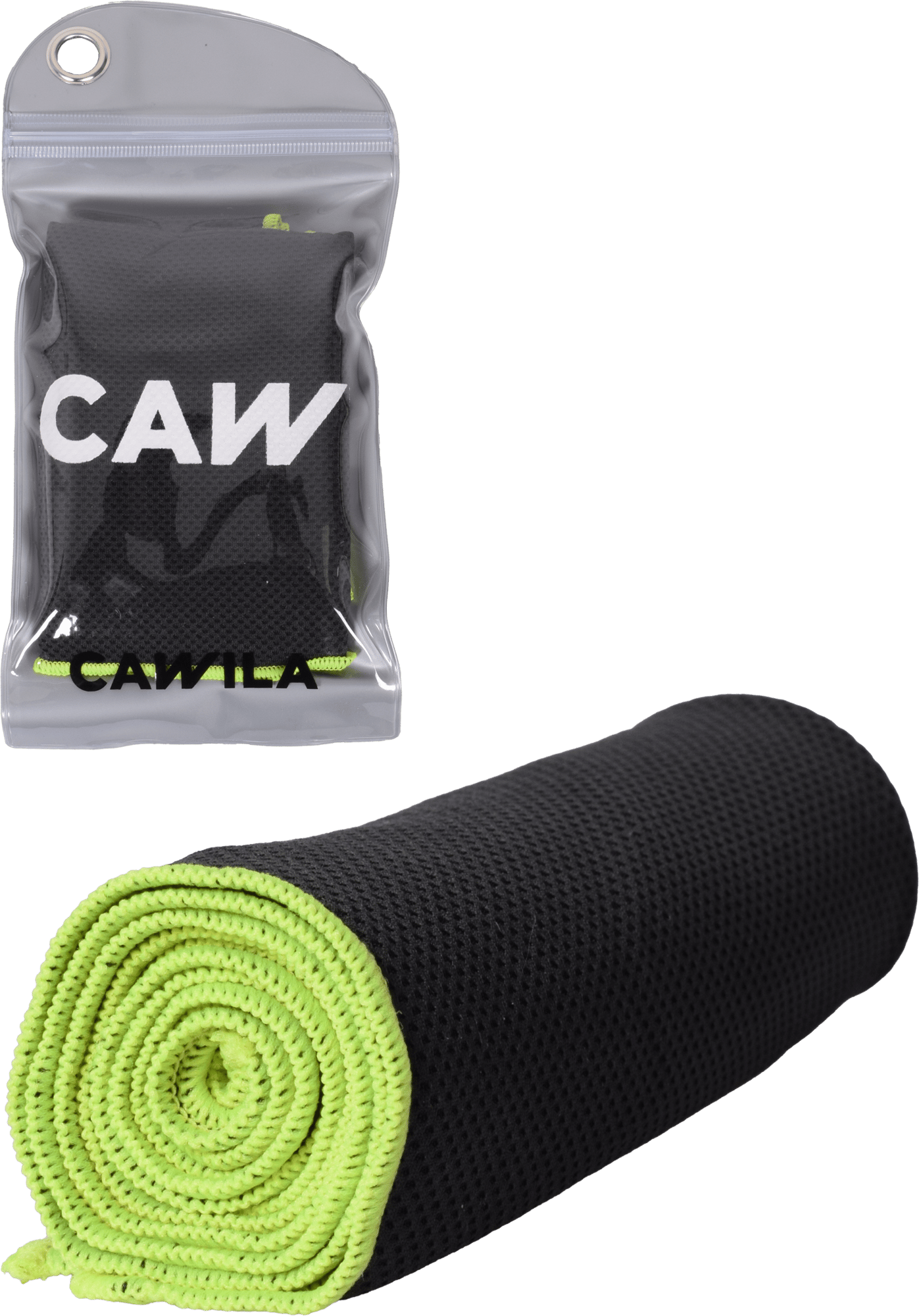 Cawila Cawila Academy Ice kühlendes towel Handdoek, ks, Zwart