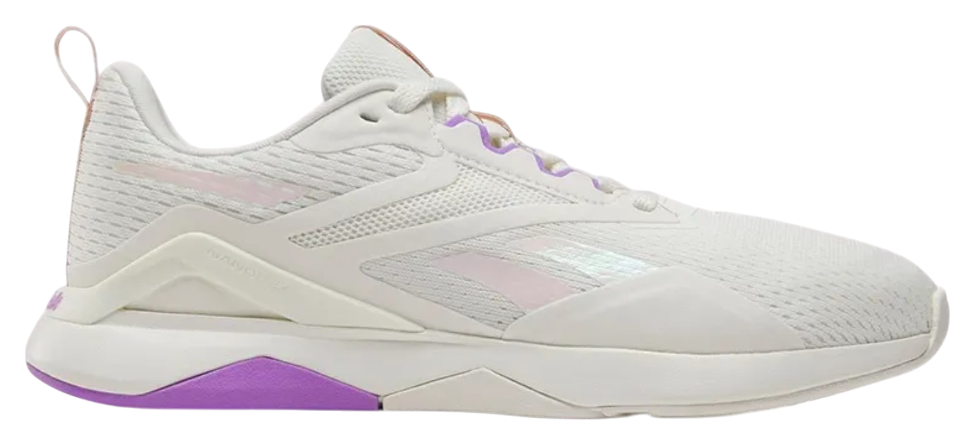 Buty fitness Reebok NANOFLEX TR 2/CHALK/WASHED CLAY/DIGITAL PURPLE