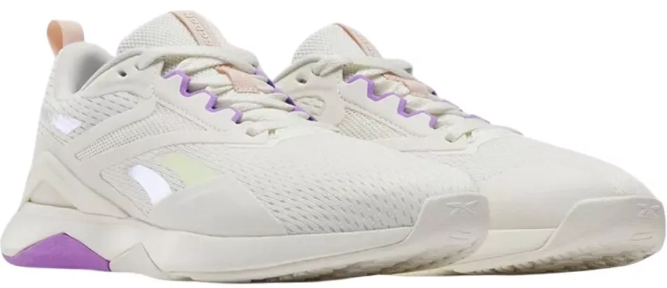 Buty fitness Reebok NANOFLEX TR 2/CHALK/WASHED CLAY/DIGITAL PURPLE