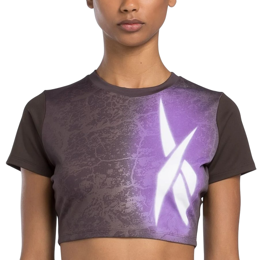 T-shirt Reebok LUX BOLD CROPPED TEE