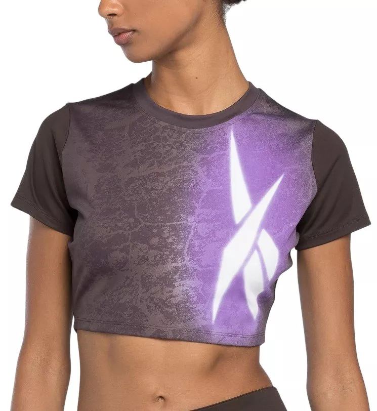 T-shirt Reebok LUX BOLD CROPPED TEE