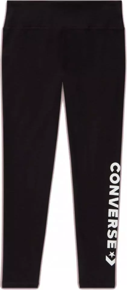 Legíny Converse Wordmark Leggings Damen Schwarz F001