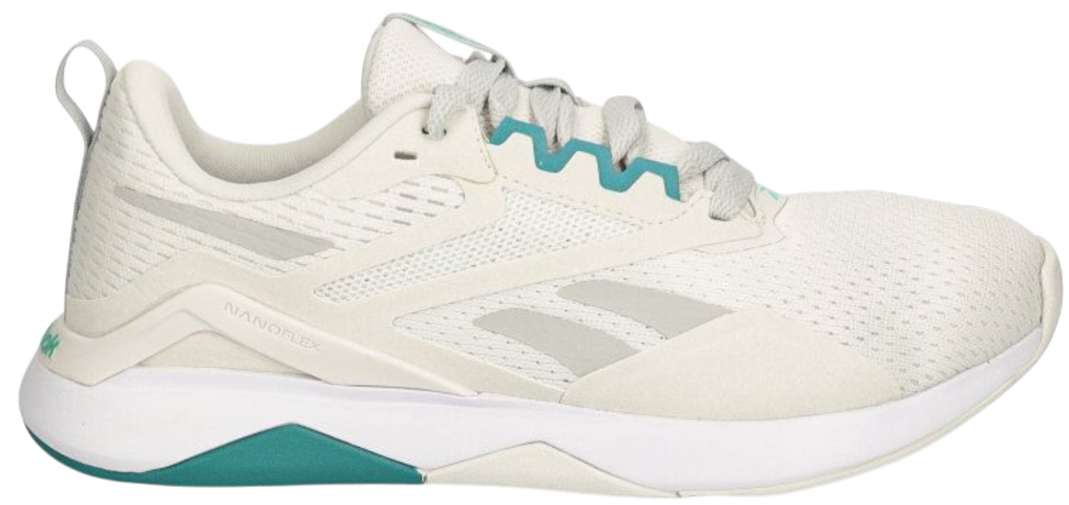 Fitness schoenen Reebok NANOFLEX TR 2/BARELY GREY/TEAM TEAL/FOOTWEAR WHITE