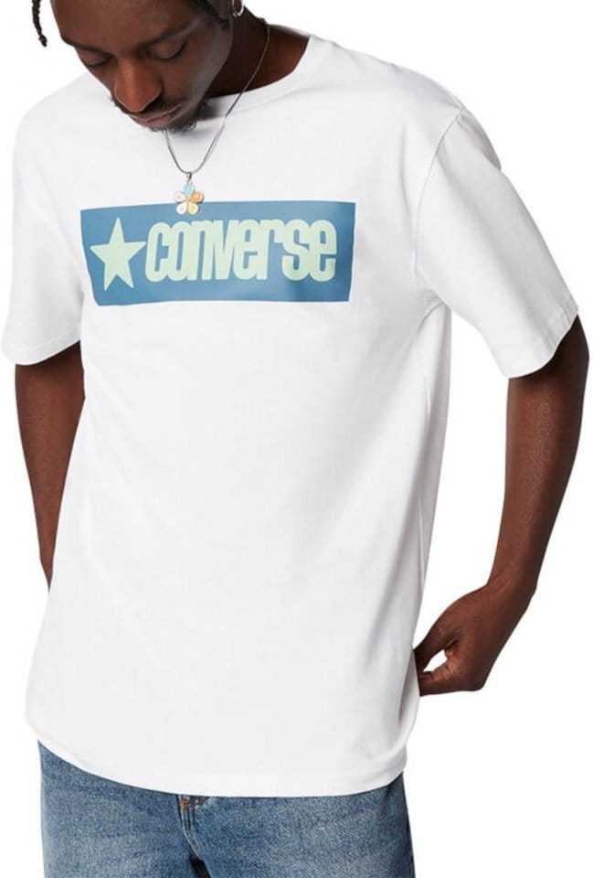 Tričko Converse Retro Box Wordmark TEE M