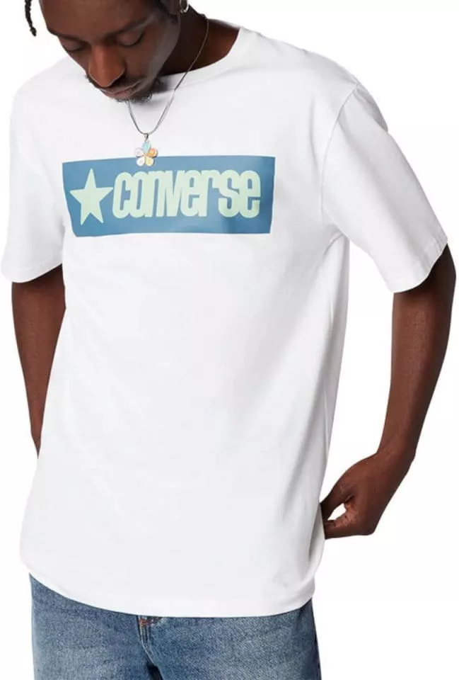 Tričko Converse Retro Box Wordmark TEE M