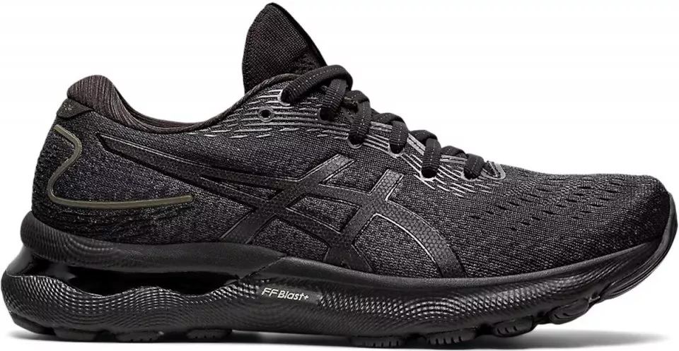 Asics running black shoes top