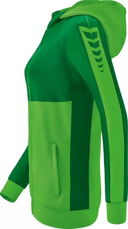 Hupparit Erima Six Wings Trainingsjacke mit Kapuze Damen