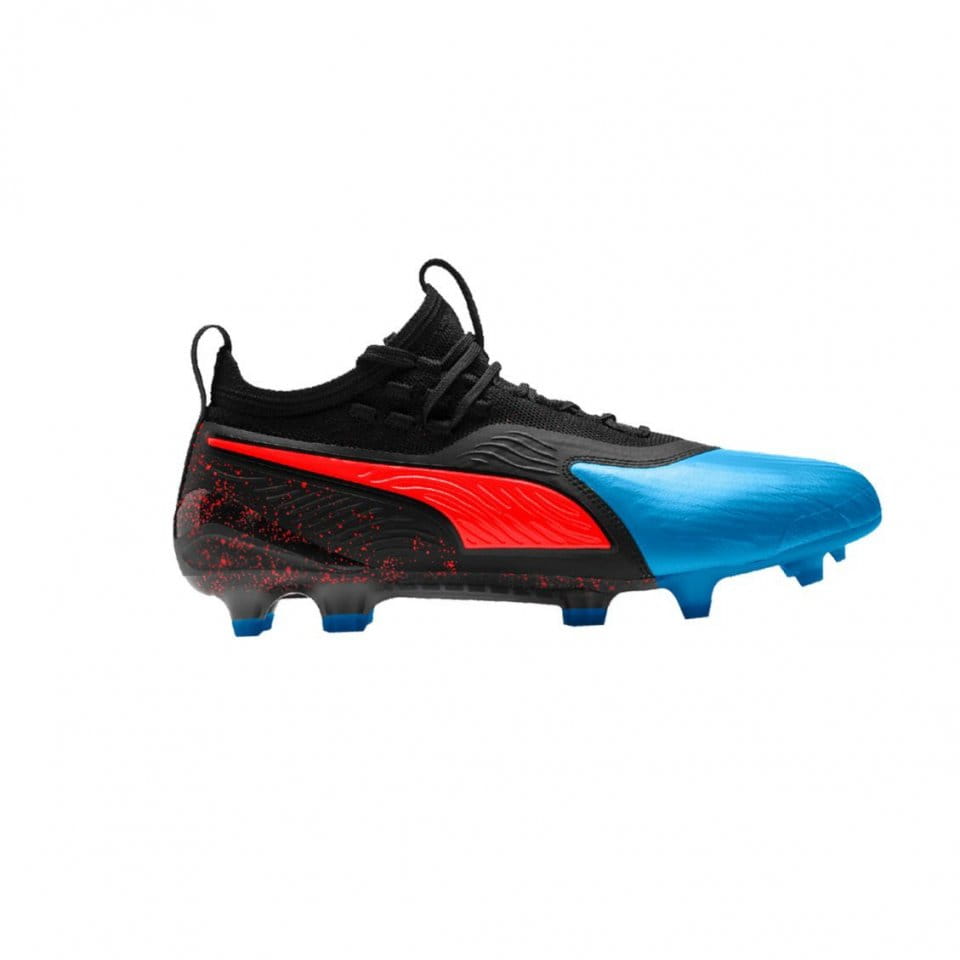 Botas de fútbol Puma one 19.1 le fg/ag blau f01