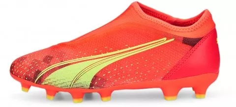 Puma ULTRA MATCH LL FG/AG Jr  - Rojo