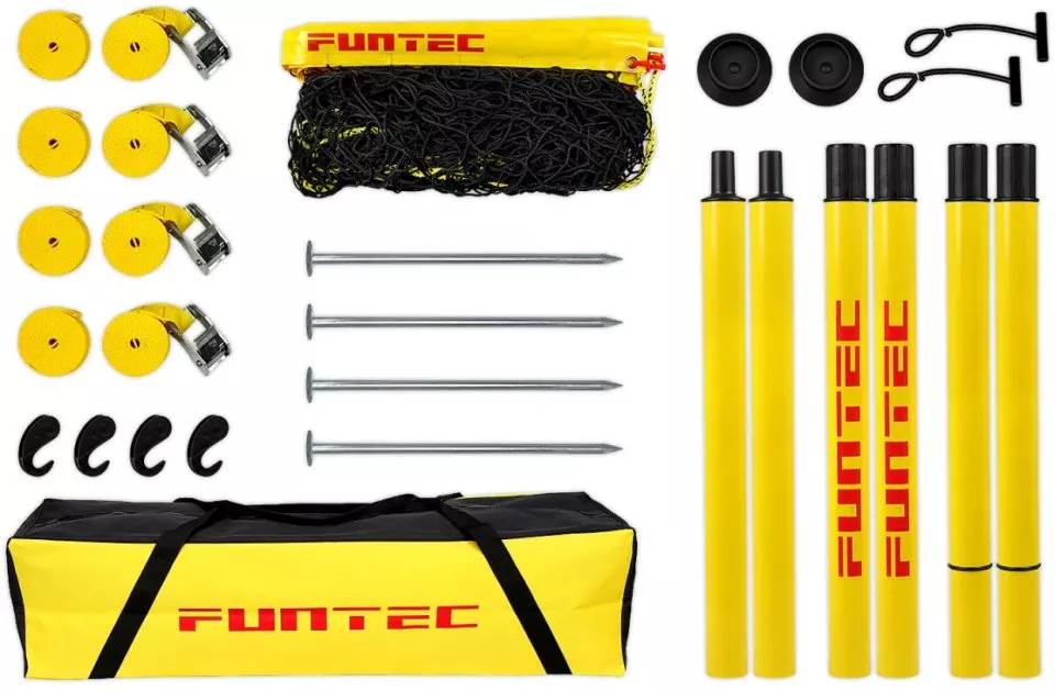 Мрежа Funtec Beach Masters Set With Leisure Network 8,5 m