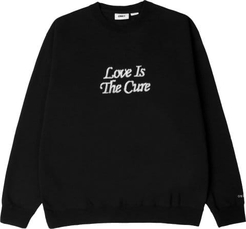 Obey Love Is The Cure Crew Sweatshirt