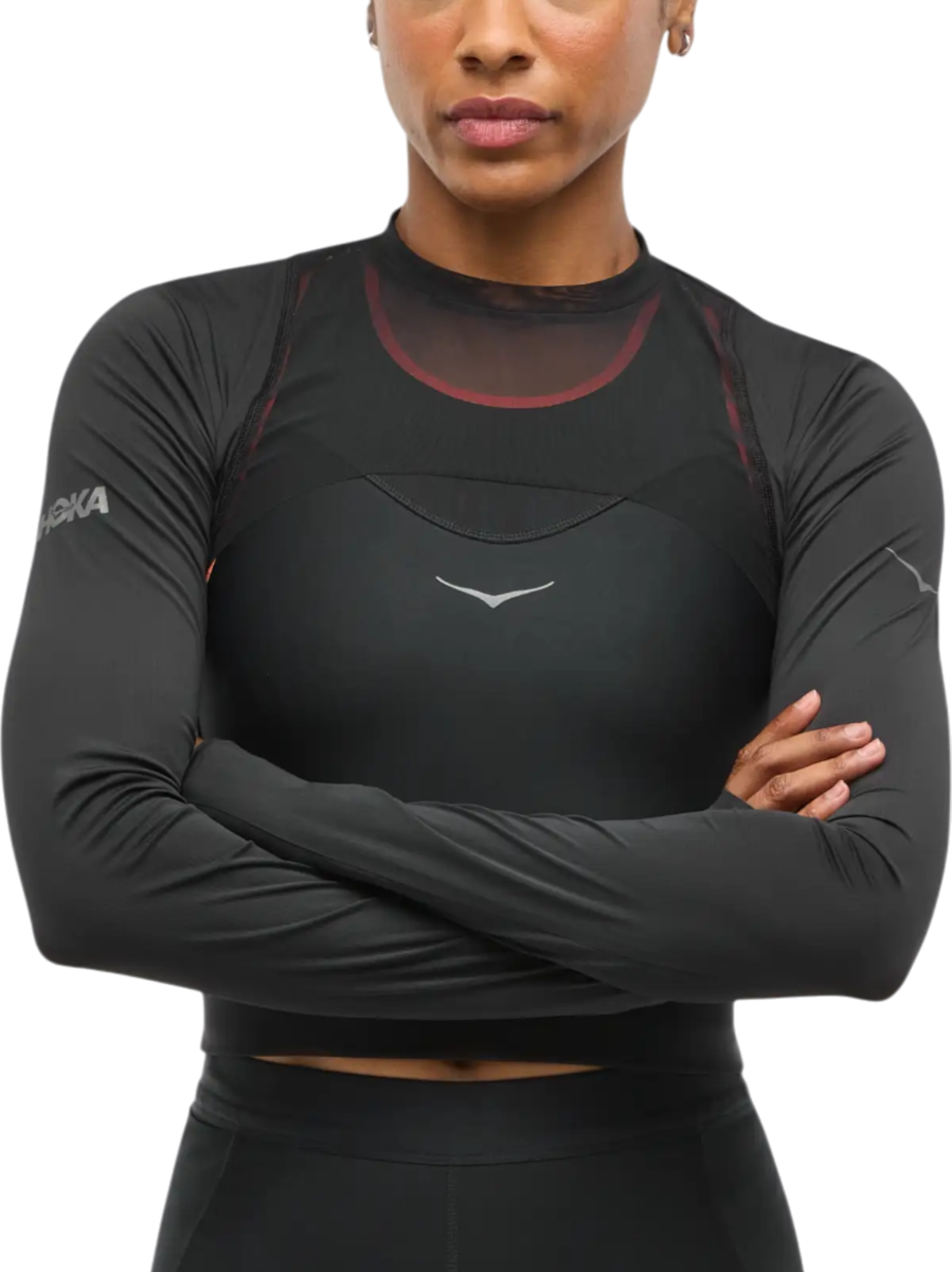 Pitkähihainen t-paita Hoka Race Day Shrug