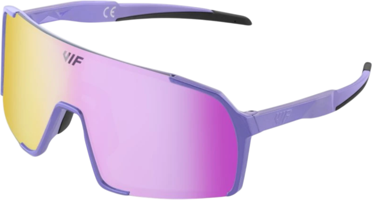VIF VIF One ALL Purple Photochromic Zonnebrillen, Universele maat, Paars