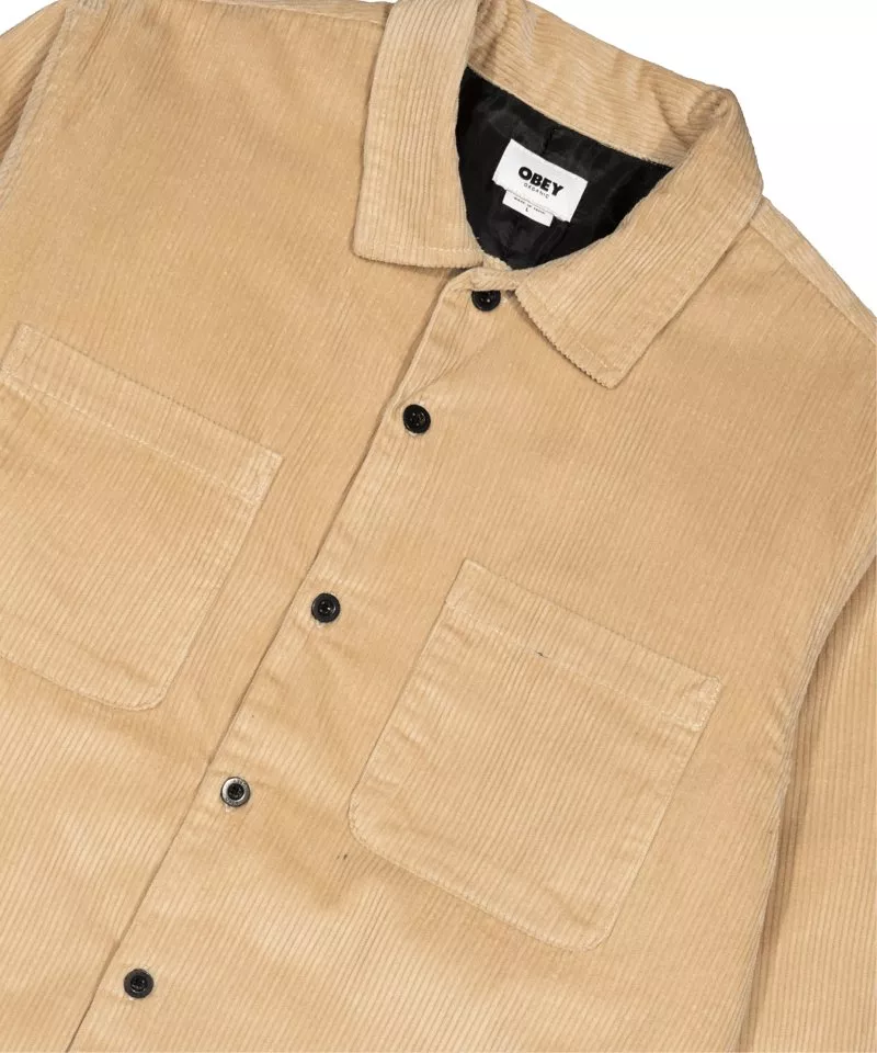 Obey Simon shirt jacket Rövid ujjú póló