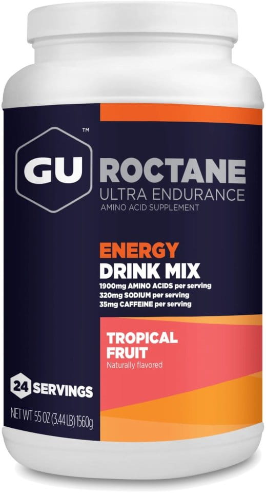 Bebidas e energéticas GU Roctane Energy Drink Mix 1560 g Tropical Fruit