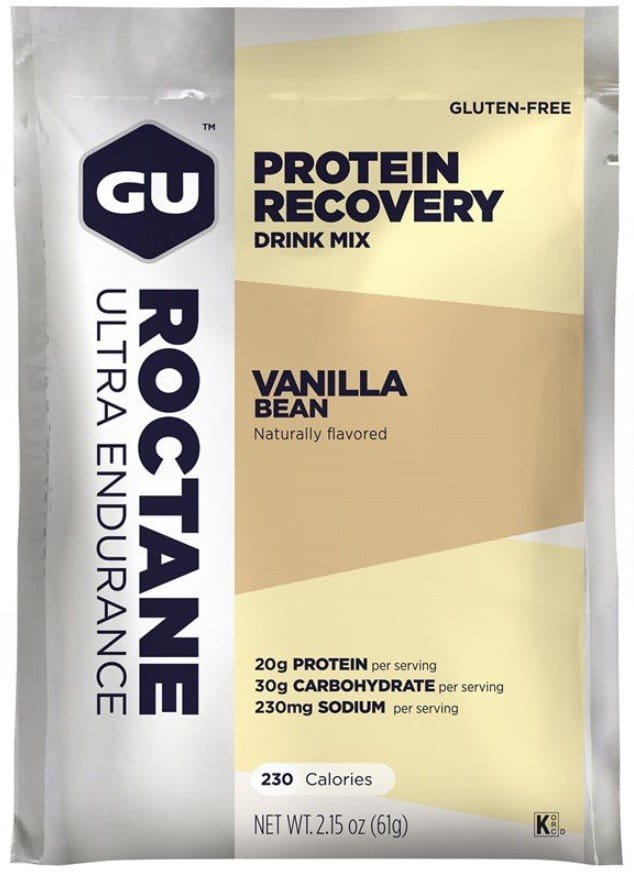 Proteínové prášky Energy GU Roctane Recovery Drink Mix 61 g Vanill